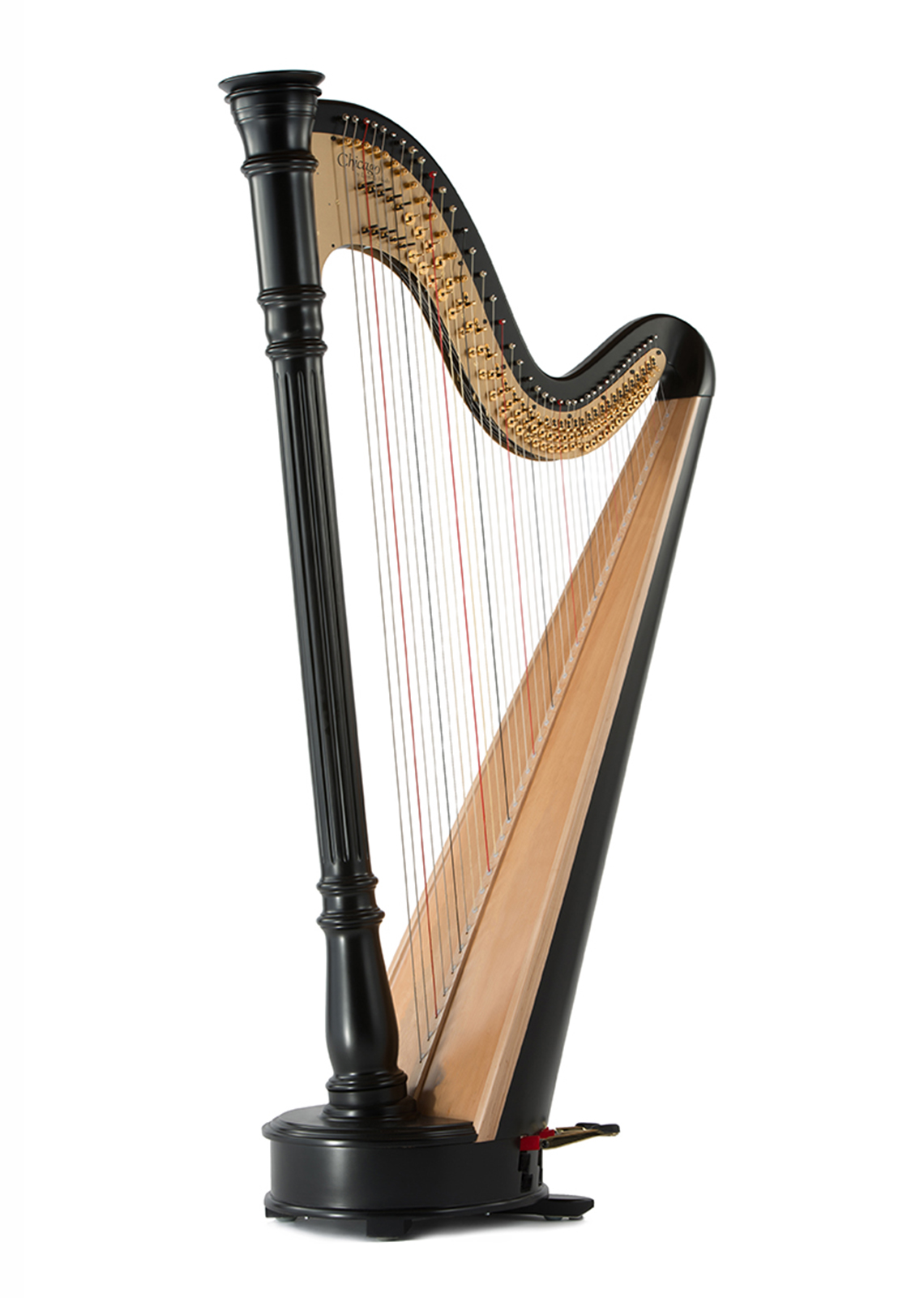 Lyon Healy Chicago Petite 40 harp Ebony