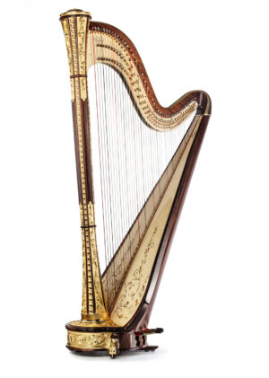 Salvi Minerva elegant Gold harp