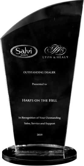 Salvi and Lyon Healy award trophy